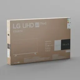LG cardboard box Package