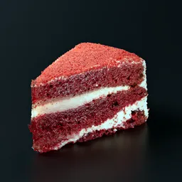 Red Velvet Cake Slice