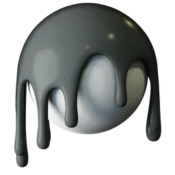 Procedural Pearl  Painted Plastic