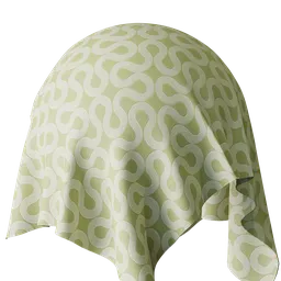 Graphical Green Jacquard