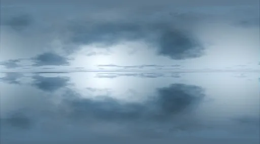 Overcast Sky Ocean Reflection