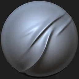 Soft Slanted Wrinkle
