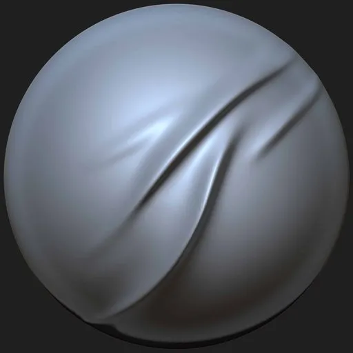 Soft Slanted Wrinkle