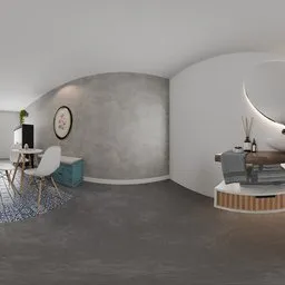 Modern Minimal Living Room