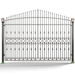 Classic Iron Boundary Fence