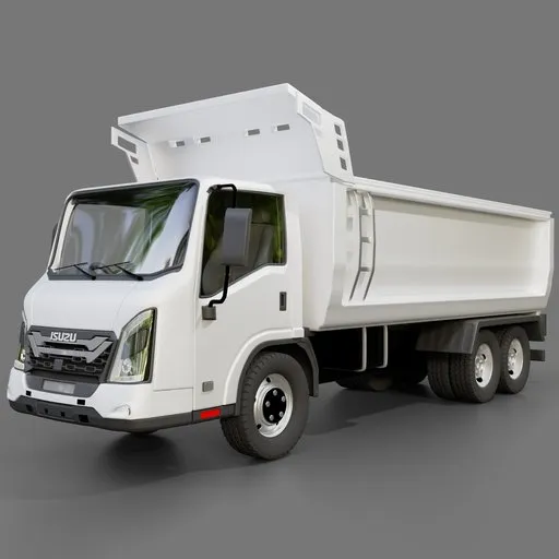 Isuzu M27 Tipper Truck(Rigged)