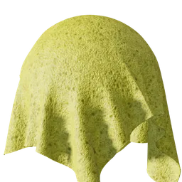 High-quality cleaning sponge texture for PBR material in Blender 3D, with realistic fabric detail, available in sbsar format.