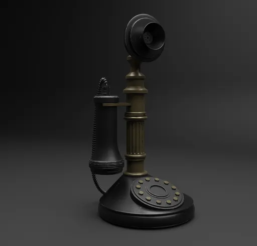 Antique Candlestick Telephone