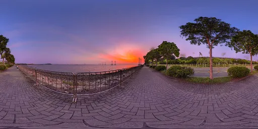 Sunset glow