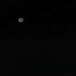 Full Moon Night Sky 01