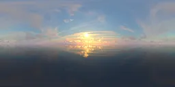 Real morning sky