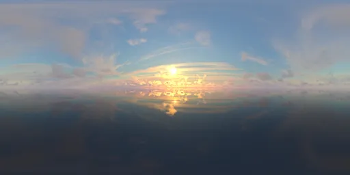 Real morning sky