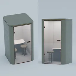Compact Office privacy Pod/Booth