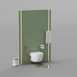 Bathroom toilet seat