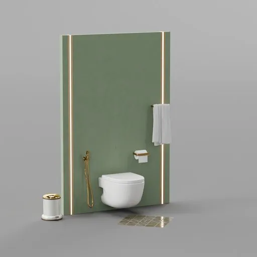 Bathroom toilet seat