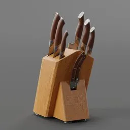 Kitchen knife set A