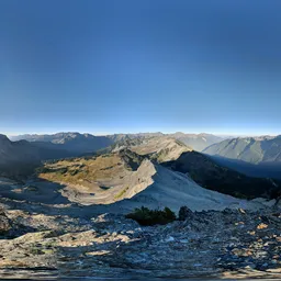 Mountain Bluesky Rock Ground