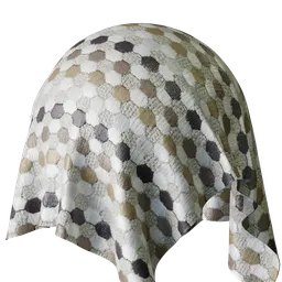 Polka Natural Embroidery