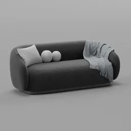 Modern Curved Sofa