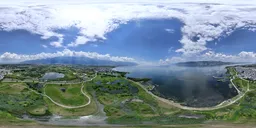 Highsky forest old building lake