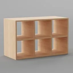 Wooden Bookcase