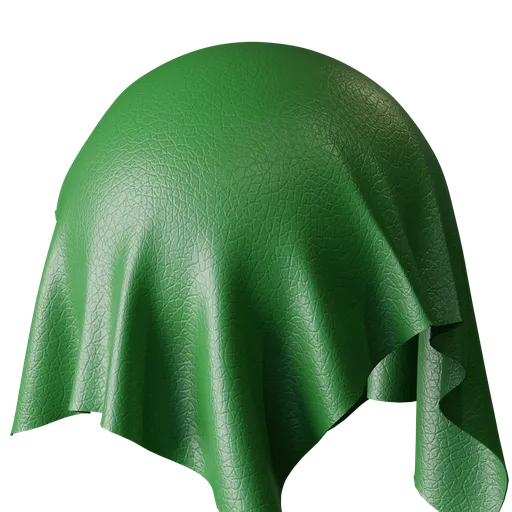 Rich Green Grain Leather