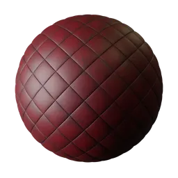 Fabric red bed panels