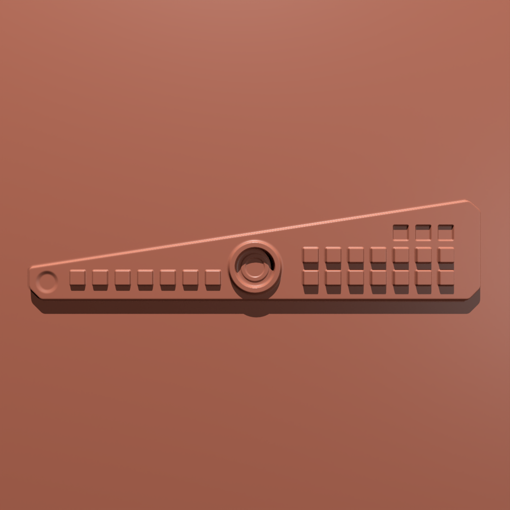 Techno Greebly Brush 01 FREE 3D industrial brushes BlenderKit