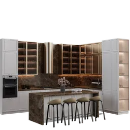 Neoclassic kitchen G