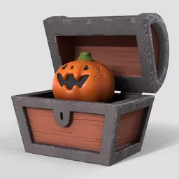 Halloween Chest Pumpkin