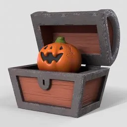 Halloween Chest Pumpkin