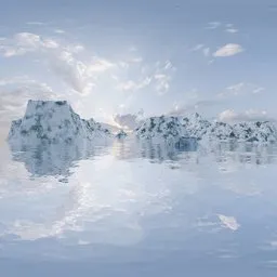 Arctic Iceberg Ocean