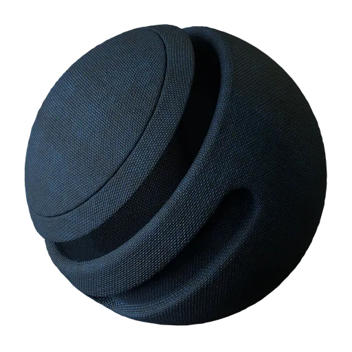Blue fabric