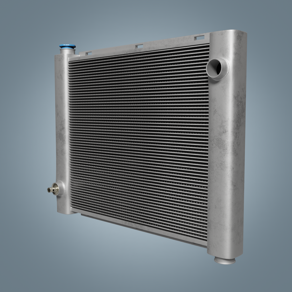 Car Radiator (Low Poly) PL | FREE Vehicle Parts models | Blendkit