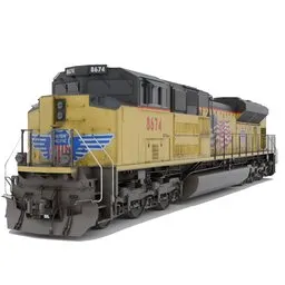 SD70 Union Pacific Locomotive