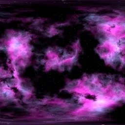 Nebula in Deep Dark Space