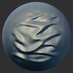 ER_Fabric Brush Curved Stretch Wrinkle