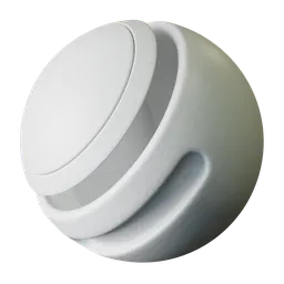 White Painted Metal