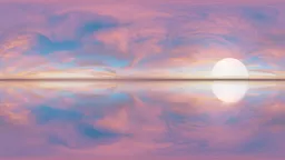 Pink Sunset Sky HDRI