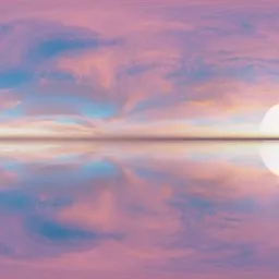 Pink Sunset Sky HDRI
