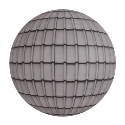 Rippled slate roof tile