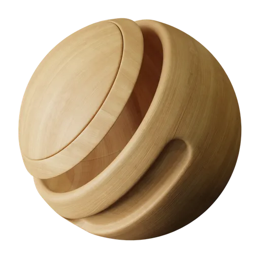 Cherry Satin varnished wood