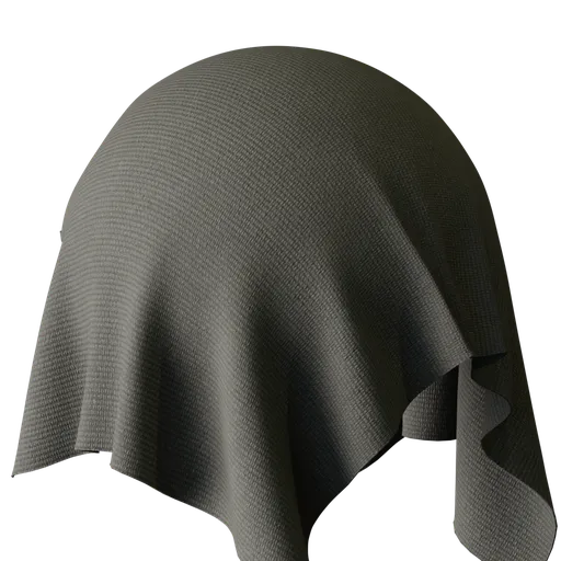 Dark Olive Textured Fabric