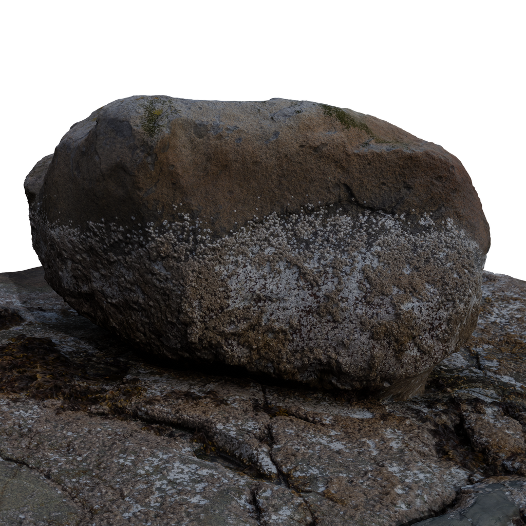 Rock on Ocean Shore | Environment Elements models | BlenderKit