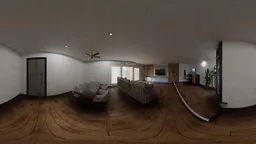Contemporary Open Living & Dining