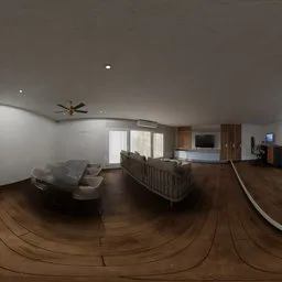 Contemporary Open Living & Dining