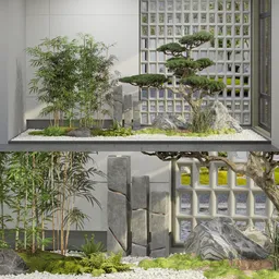 Zen Stone Garden Nook