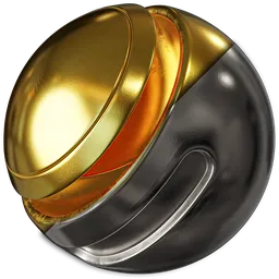Multi Metal Gold Silver shader