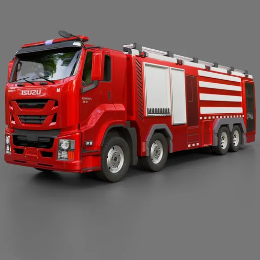 Isuzu Giga Fire Truck