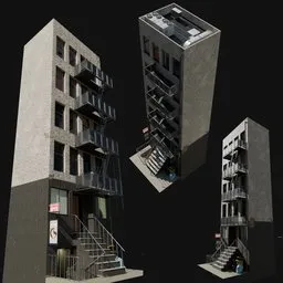 Urban Narrow Apartment